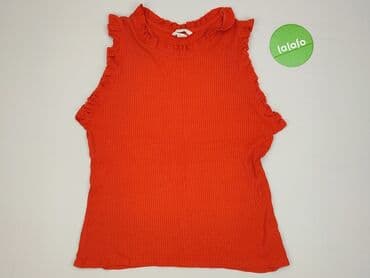 czerwona obcisła sukienka h m: H&M, Top damski, rozmiar L — 2