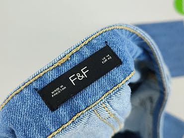 moda na bis: F&F, Jeansy damskie, rozmiar XL — 4
