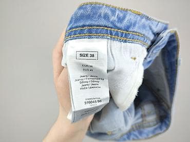 moda jeansy: Jeansy damskie, rozmiar M — 4