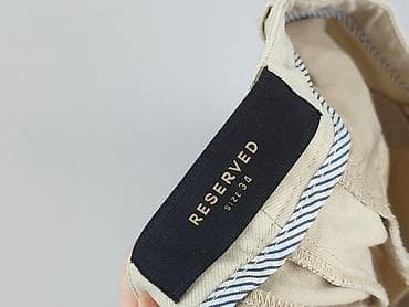 sapa jeans: Reserved, Spodnie materiałowe damskie, rozmiar XS — 4