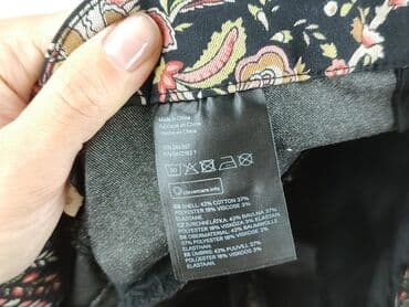 hm krótkie spodenki czarne: H&M, Spodnie materiałowe damskie, rozmiar S — 5