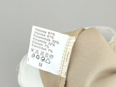 terranova spodnie z wysokim stanem: Spodnie materiałowe damskie, rozmiar M — 4