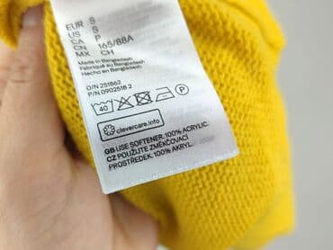 sweter z dziurami h: H&M, Светр жіночий, розмір S — 5
