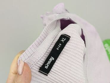 liliowa bluzki zara: Sinsay, Bluzka damska, rozmiar XL — 4