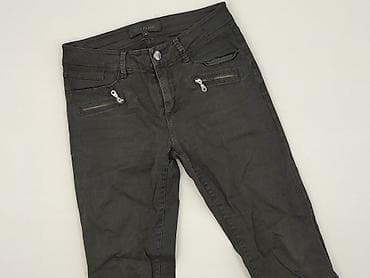 czarne cargo pull and bear: River Island, Jeansy damskie, rozmiar S — 1
