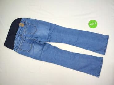 legginsy woskowane wysoki stan: Jeansy damskie, rozmiar L — 3
