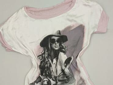 wilk i zając koszulka: T-shirt damski, rozmiar S — 1