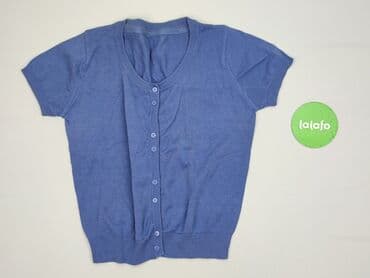 sweter z krótkim rękawem męski: Kardigan damski, S — 2