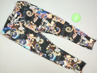 teczowe rajstopy: Legginsy Eleganckie damskie, rozmiar M — 3