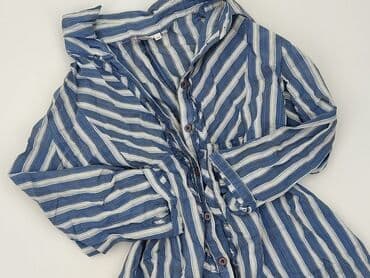 koszula damska w niebieskie paski: Women`s shirt, size M — 2