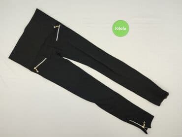 legginsy woskowane z wysokim stanem: Legginsy Eleganckie damskie, rozmiar XL — 2