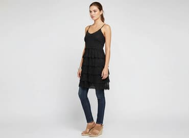 tanie sukienki wizytowe midi: Vila, Sukienka damska, rozmiar L — 1