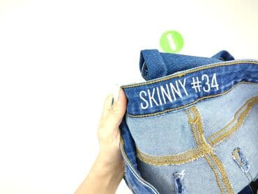 legginsy wzorzyste: Skinny, Jeansy damskie, rozmiar XS — 5