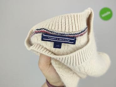 z futrem: Tommy Hilfiger, Sweter damski, rozmiar XS — 4