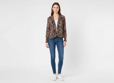 hm bluzki z krótkim rękawem: H&M Divided, Bluzka damska, rozmiar XS — 7