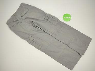 szare dresy: Spodnie cargo damskie, rozmiar S — 3