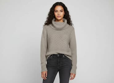 kurtki zimowe damskie c a: C&A, Sweter damski, rozmiar M — 6