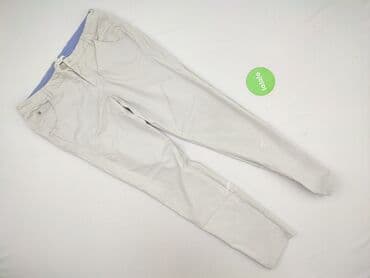 deichmann srebrne buty: Comma, Spodnie materiałowe damskie, rozmiar M — 3