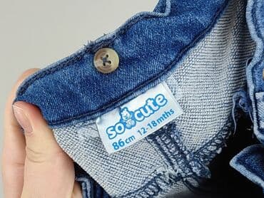 dopasowane sukienki: Denim pants, So cute, 12-18 months, condition - Very good — 4