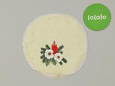 roczek dekoracje: Serwetka 24 x 24, kolor - Beżowy, stan - Bardzo dobry — 2