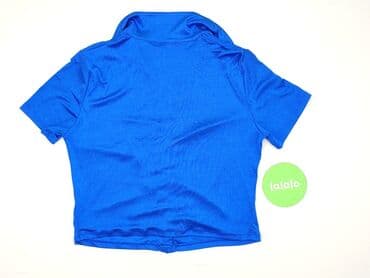 niebieskie sukienki plus size: Women's blouse, size 3XL (EU 46) — 3