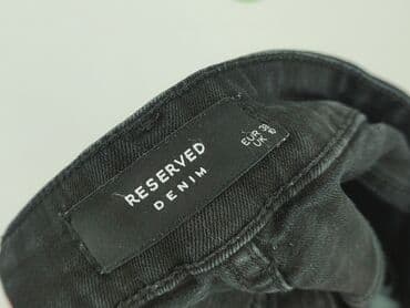 zalando czarne jeansy damskie: Reserved, Jeansy damskie, rozmiar M — 4