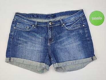 jeans shorts: Szorty damskie, rozmiar L — 2