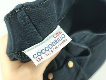 kapcie kraina lodu ccc: Jeans, Coccodrillo, 9 years, 128/134, condition - Very good — 5