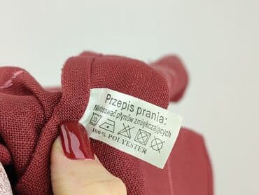 obrus żółty: Serwetka 56 x 56, kolor - Bordowy, stan - Bardzo dobry — 4