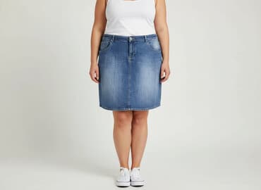 spódnice jeansowe duże rozmiary: Fresh, Spódnica damska, rozmiar 6XL — 1