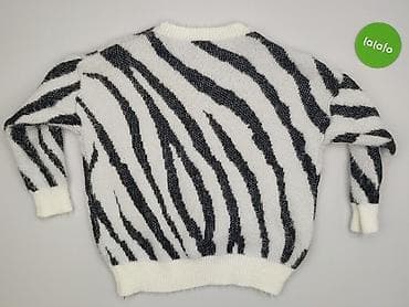 sweter zebra: Maglione, Sweter damski, rozmiar 5XL — 3