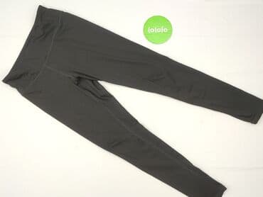 pluszowa kurtka z kapturem: Legginsy dziecięce, H&M, 12 lat, 152, stan - Dobry — 2