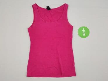 bawełniane t shirty: H&M Basic, Top damski, rozmiar M — 2