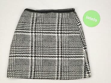 czarne spódnice w kratę: Amisu, Spódnica damska, rozmiar XS — 3