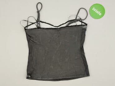 bluzki czarne z koronki: Top damski, rozmiar M — 3