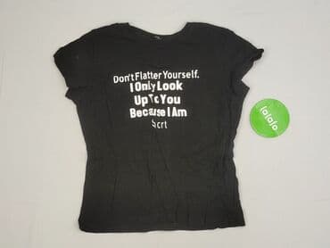 koszula damska z napisami: Shein, T-shirt damski, rozmiar 3XL — 3