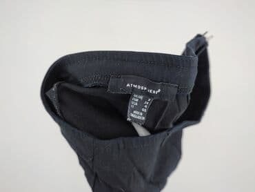 jeansy plus size wysoki stan: Atmosphere, Spodnie materiałowe damskie, S — 4