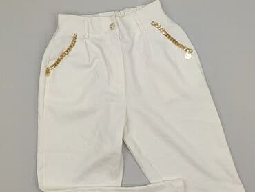 majtki z jedwabiu naturalnego: Elisabetta Franchi, Material trousers for women, S at lalafo.pl — 1 majtki z jedwabiu naturalnego: Elisabetta Franchi, Material trousers for women, S — 1