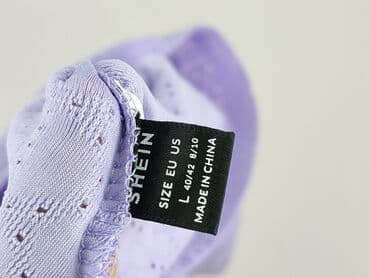 shein sukienka fioletowa: Shein, Bluzka damska, rozmiar L — 4