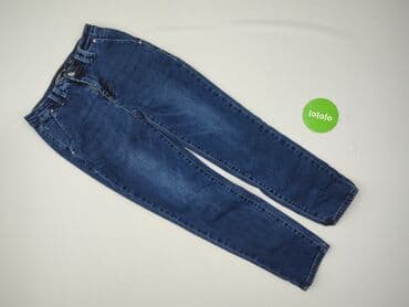 niebieska bluza pull and bear: Jeansy damskie, rozmiar S — 2