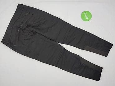 Women's Clothing: Mos Mosh, Material trousers for women, size L — 3