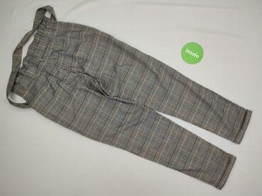 sinsay szerokie spodnie dresowe: Spodnie materiałowe damskie, L — 3