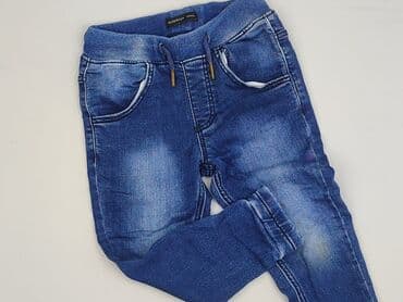 sukienka na wesele dla 2 latki: Spodnie jeansowe, Reserved, 3-4 lat, 98/104, stan - Bardzo dobry — 1