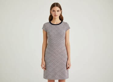 zara sukienka w geometryczne wzory: Zara, Sukienka damska, rozmiar M — 1