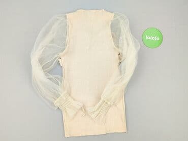 sukienka z przezroczystymi rękawami zalando: Elsa, Bluzka damska, rozmiar S — 3