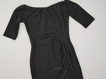 sukienka czarna basic: Sukienka damska, rozmiar S — 1