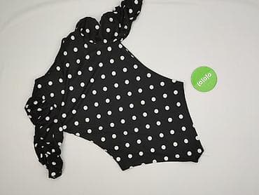 bluzki czarne plus size: Body damskie, rozmiar M — 4