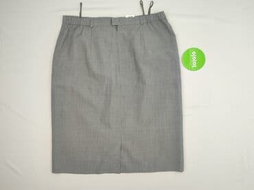 plisowane spódnice szara: Spódnica damska, rozmiar 4XL — 3