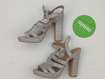 kapcie z piętą: New Look, Sandals for women, size 37 — 3