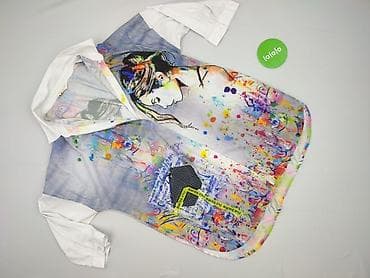 szeroki golf damski: Koszula damska, rozmiar 4XL — 2